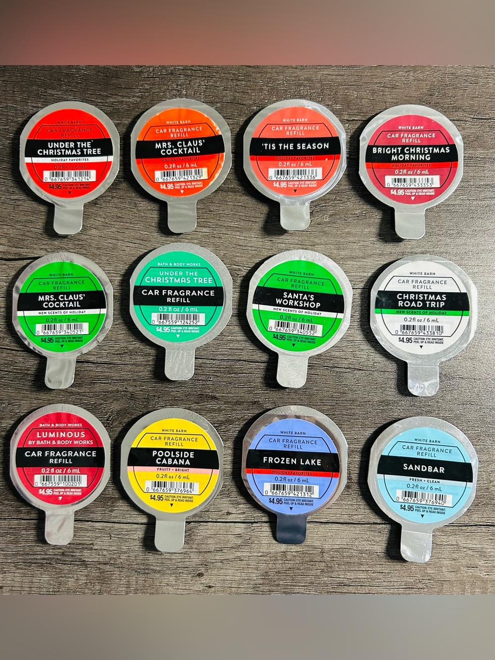 Bath & Body Works Car Fragrance Refills